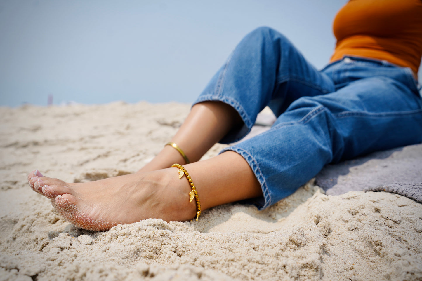 FEG "Talaria" Winged Anklet