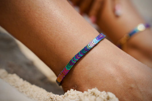 Iridescent Anklet